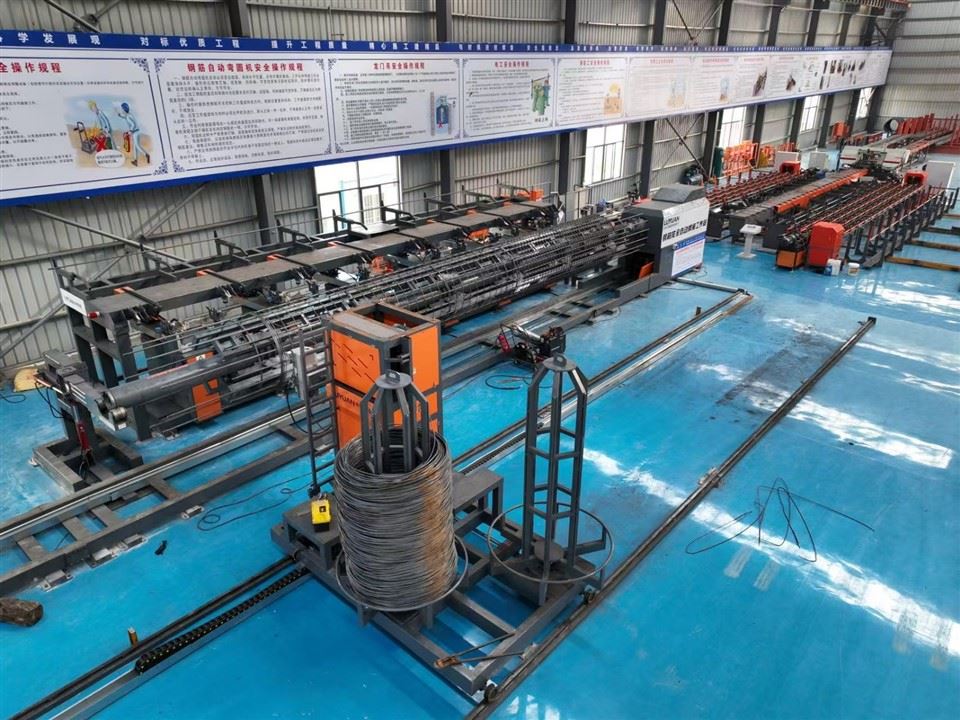 Full-Automatic Steel Cage Welding Workstation factory