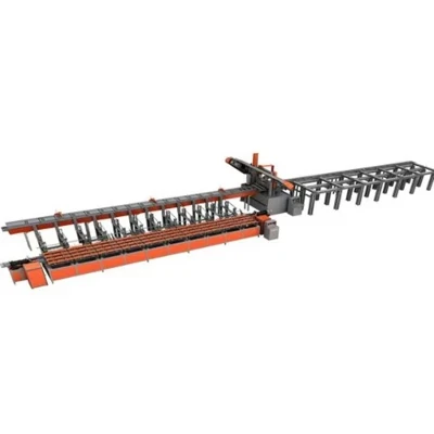 Steel Bar Sawing Threading And Grinding Production Line
